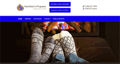 Desktop Screenshot of hamiltonspropane.com